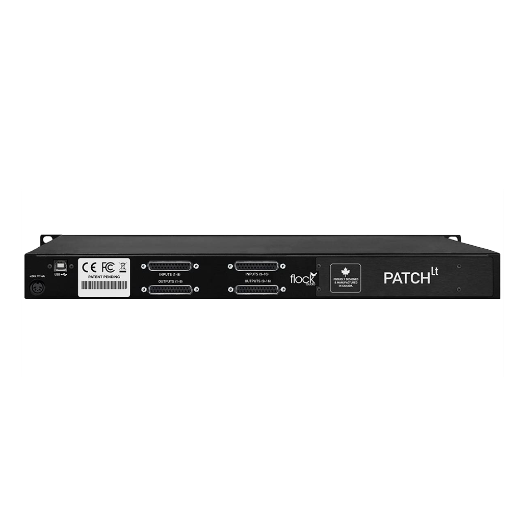 Flock Audio PATCH LT - Digitally Controlled Analogue Patch Bay