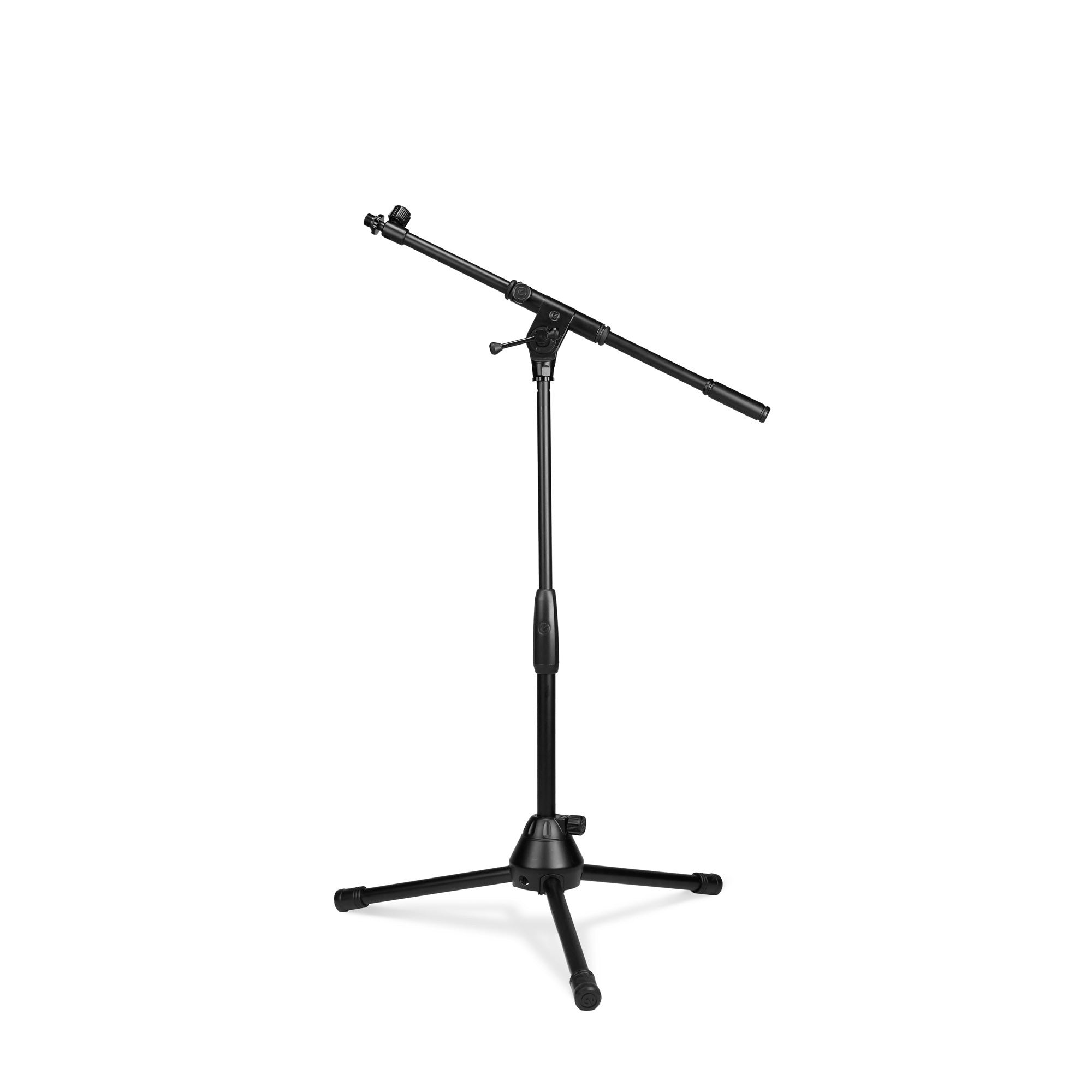 Gravity TMS 4232 B Touring Series Short Microphone Stand with 2-Point Adjustment Telescoping Boom