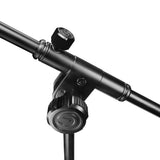 Gravity TMS 4232 B Touring Series Short Microphone Stand with 2-Point Adjustment Telescoping Boom