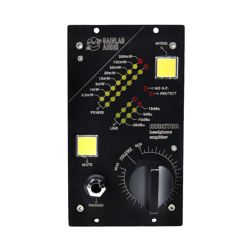 Gainlab Audio Auditor 500 Series Professional Headphone Amplifier
