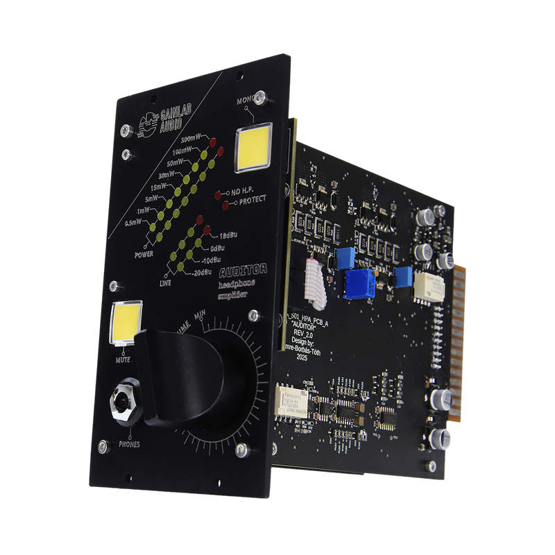 Gainlab Audio Auditor 500 Series Professional Headphone Amplifier