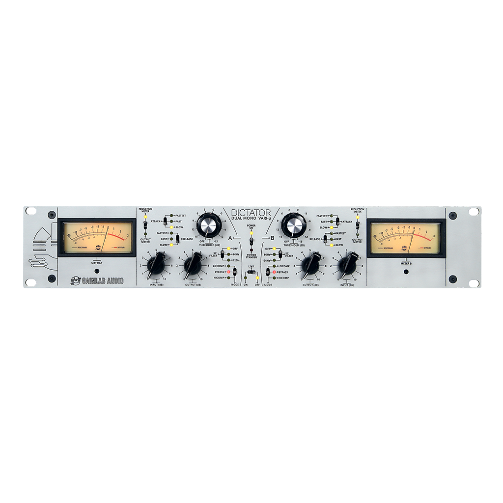 Gainlab Audio Dictator DM Dual Mono Vari-μ Compressor
