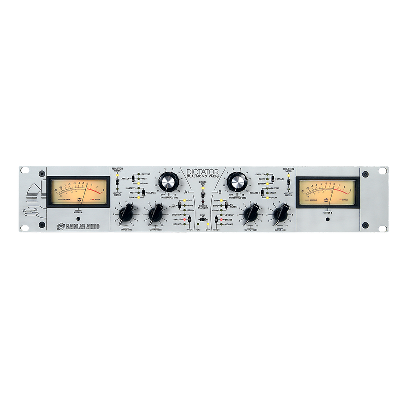 Gainlab Audio Dictator DM Dual Mono Vari-μ Compressor