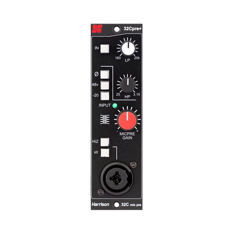Harrison Audio 32C+ 500 Series Mic Preamp / DI