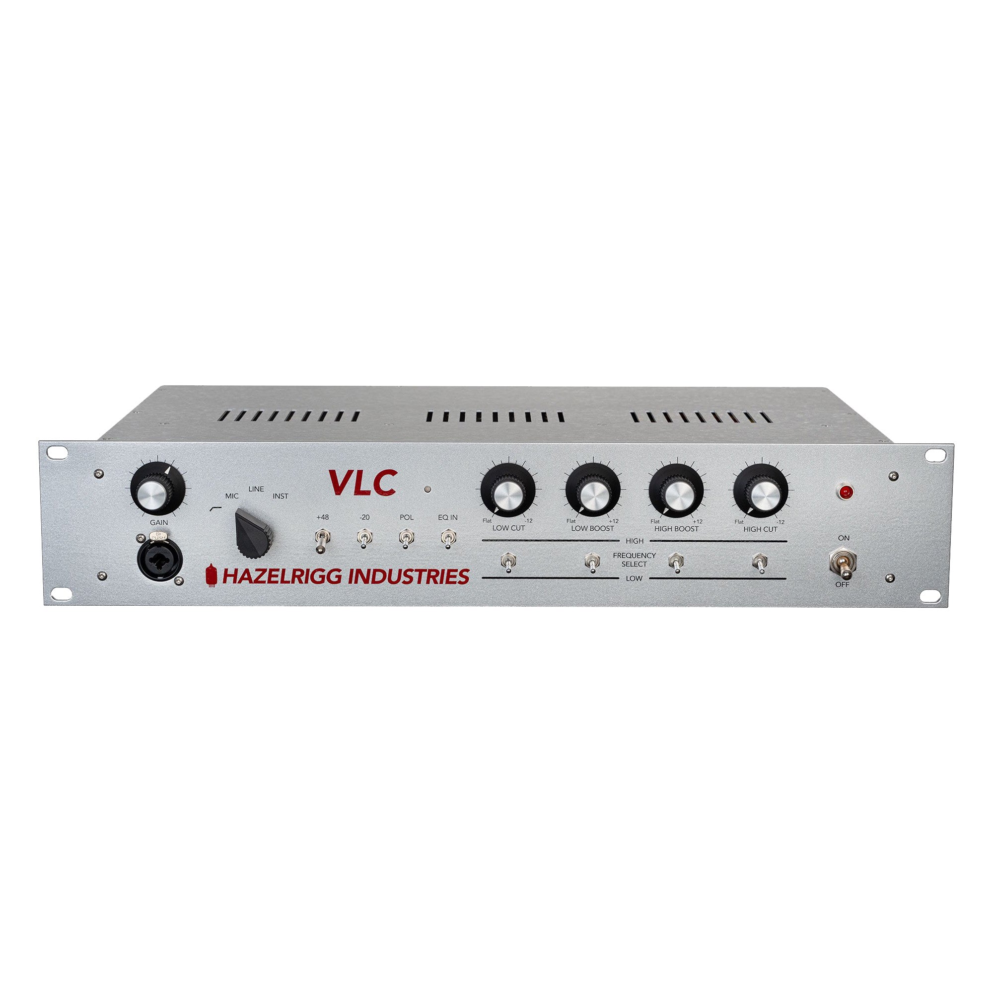 Hazelrigg Industries VLC Vacuum Tube Microphone Preamplifier / DI / EQ Line Processor