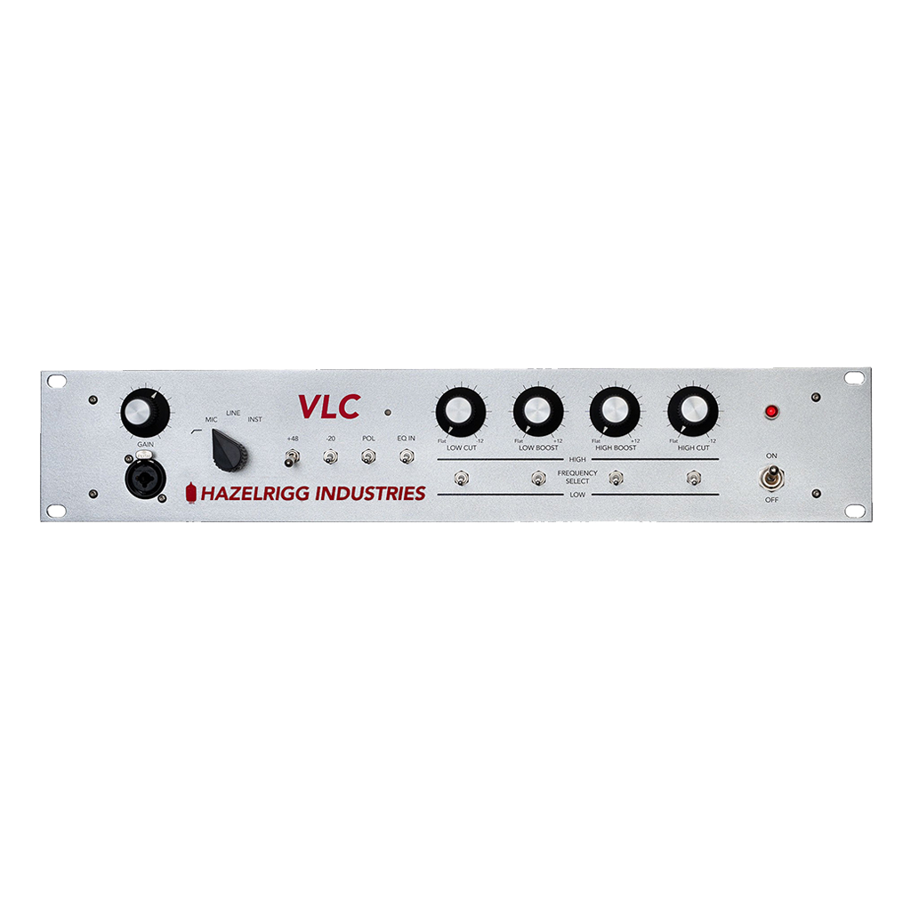 Hazelrigg Industries VLC Vacuum Tube Microphone Preamplifier / DI / EQ Line Processor