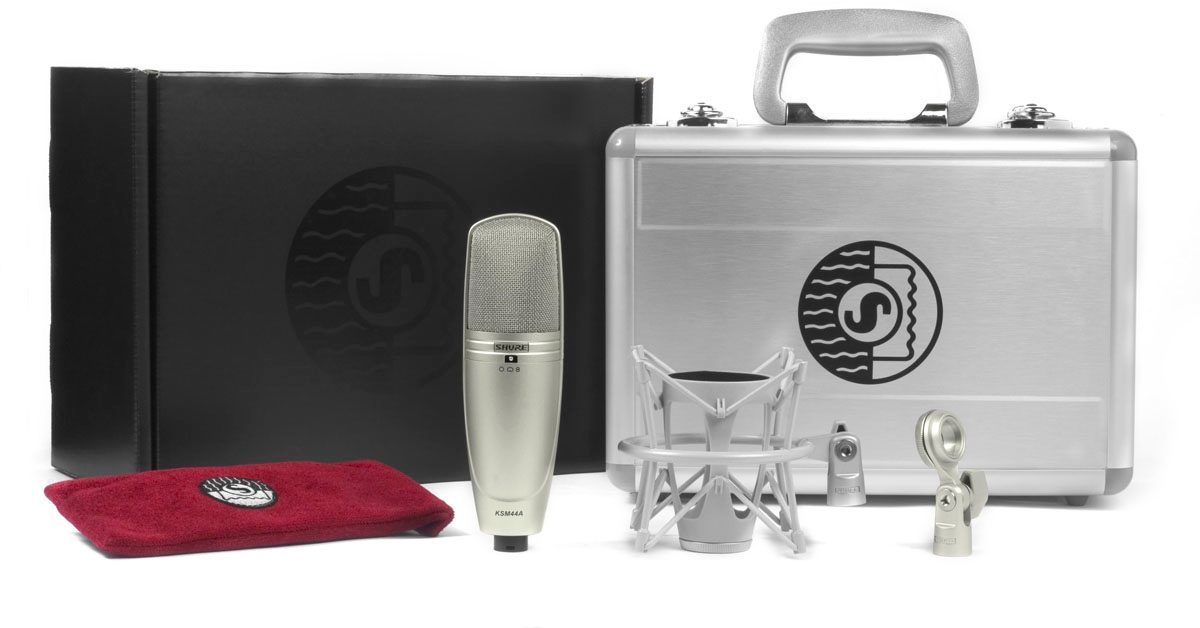 Shure KSM 44A Large Diaphragm Multi-Pattern Condenser Microphone
