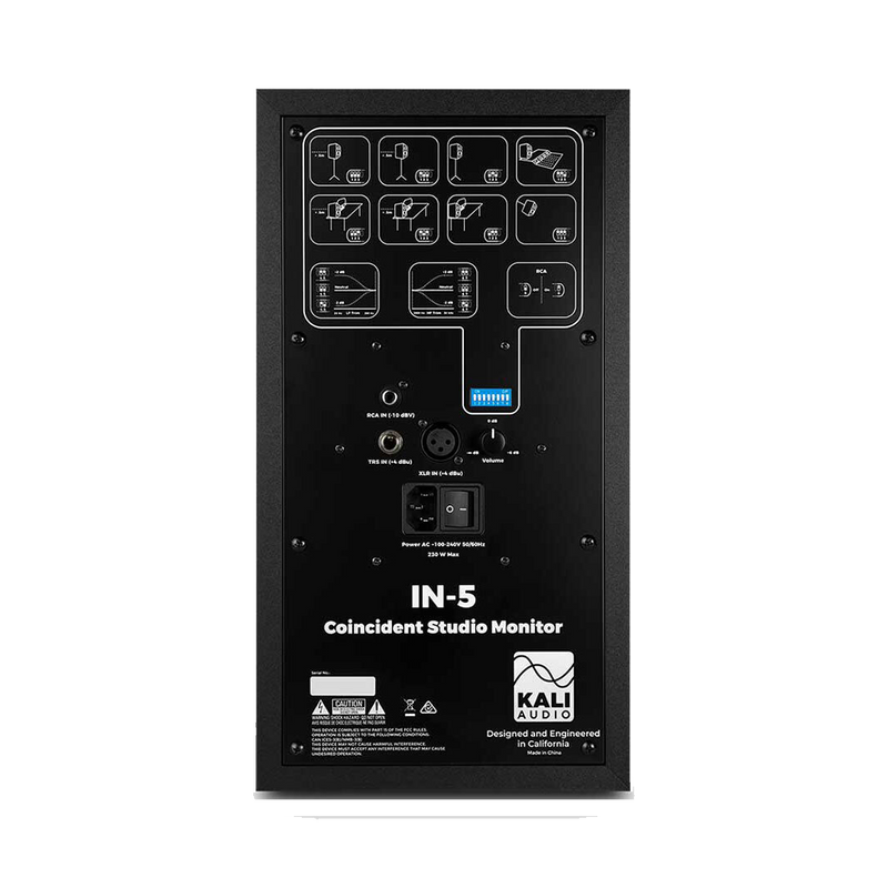 Kali Audio IN-5 3 way Active Studio Monitors (PAIR)