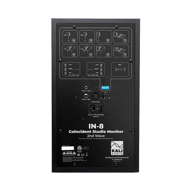 Kali Audio IN-8" 2nd Wave Active Three Way Studio Monitors (PAIR)
