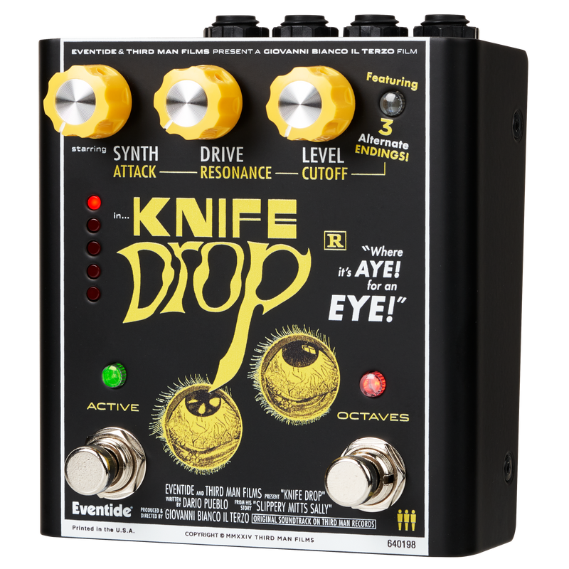 Eventide & Third Man Hardware Knife Drop - Sub Octave Fuzz, Analog Synth Terror