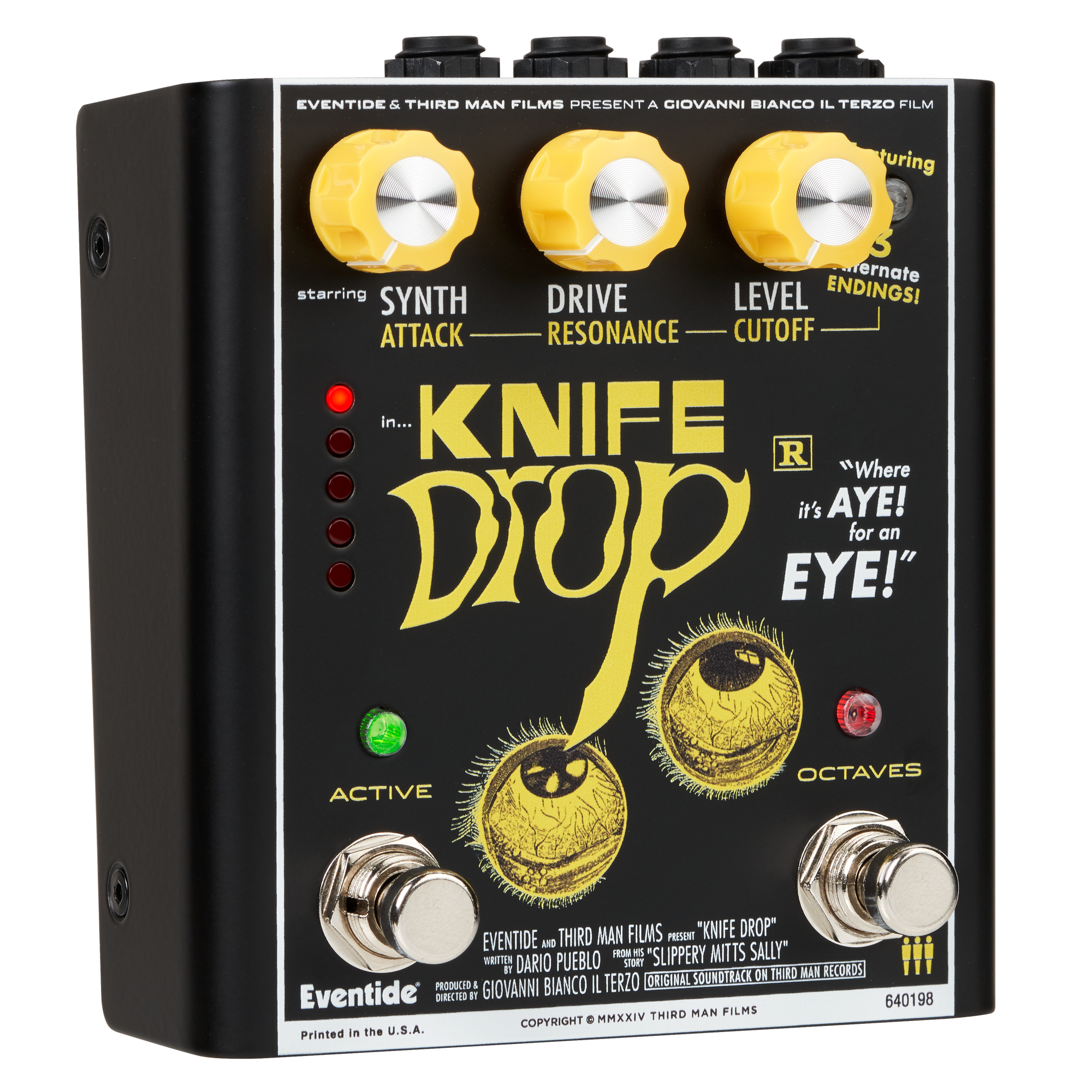 Eventide & Third Man Hardware Knife Drop - Sub Octave Fuzz, Analog Synth Terror