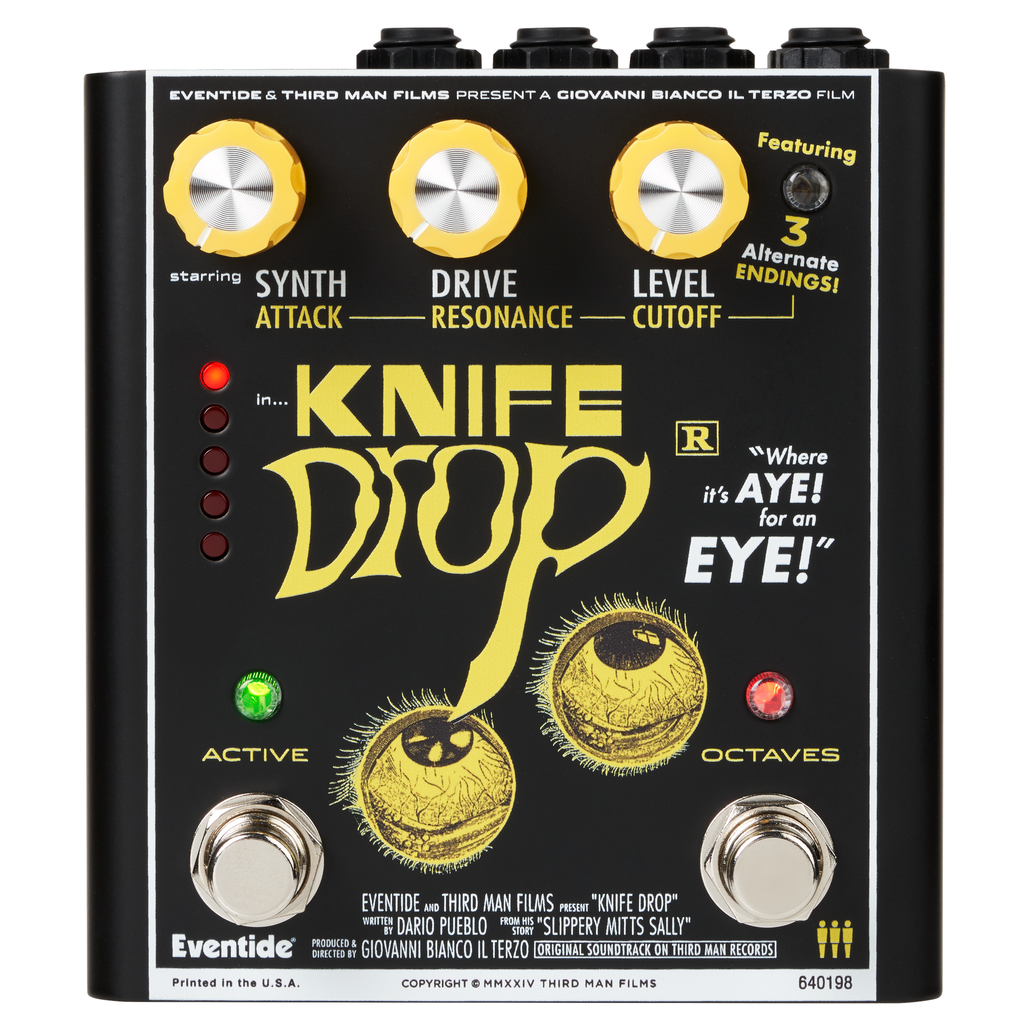 Eventide & Third Man Hardware Knife Drop - Sub Octave Fuzz, Analog Synth Terror