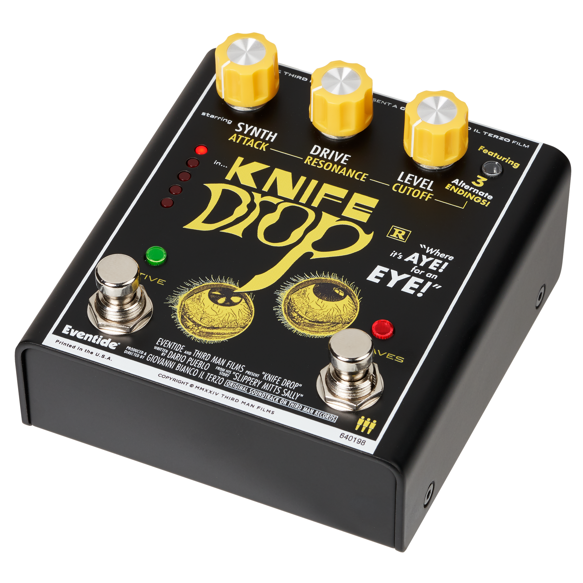 Eventide & Third Man Hardware Knife Drop - Sub Octave Fuzz, Analog Synth Terror