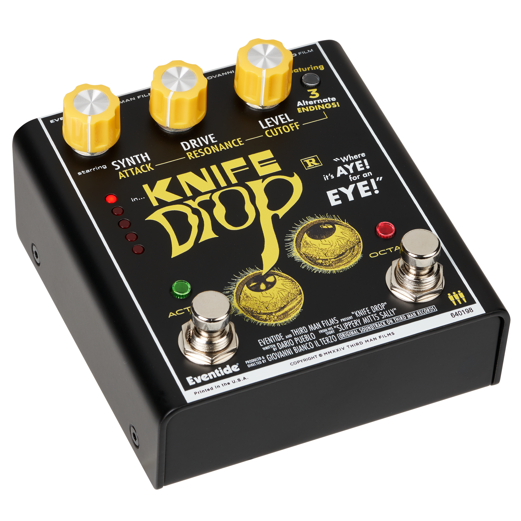 Eventide & Third Man Hardware Knife Drop - Sub Octave Fuzz, Analog Synth Terror