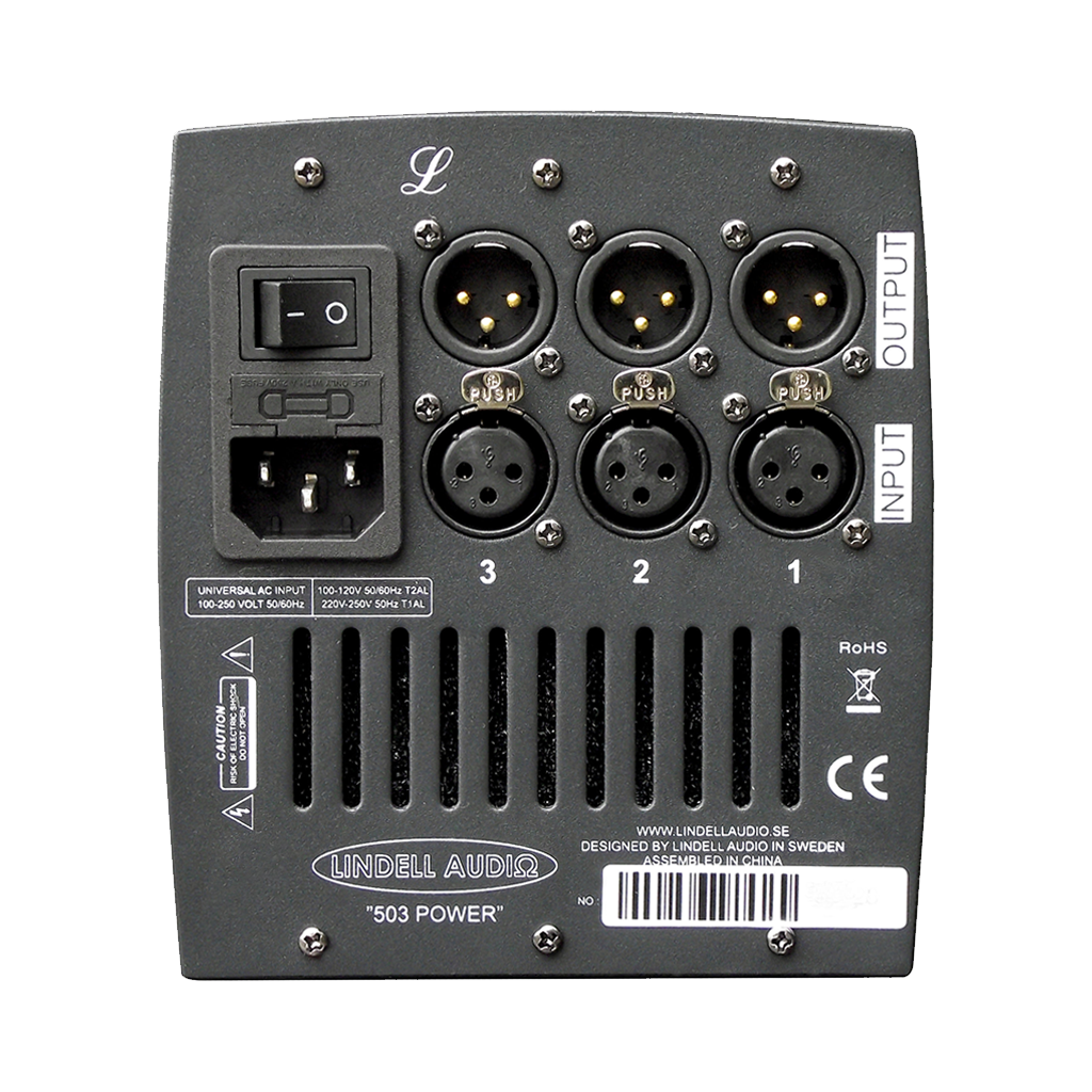 Lindell Audio 503 Power 3 Space 500 Series Chassis