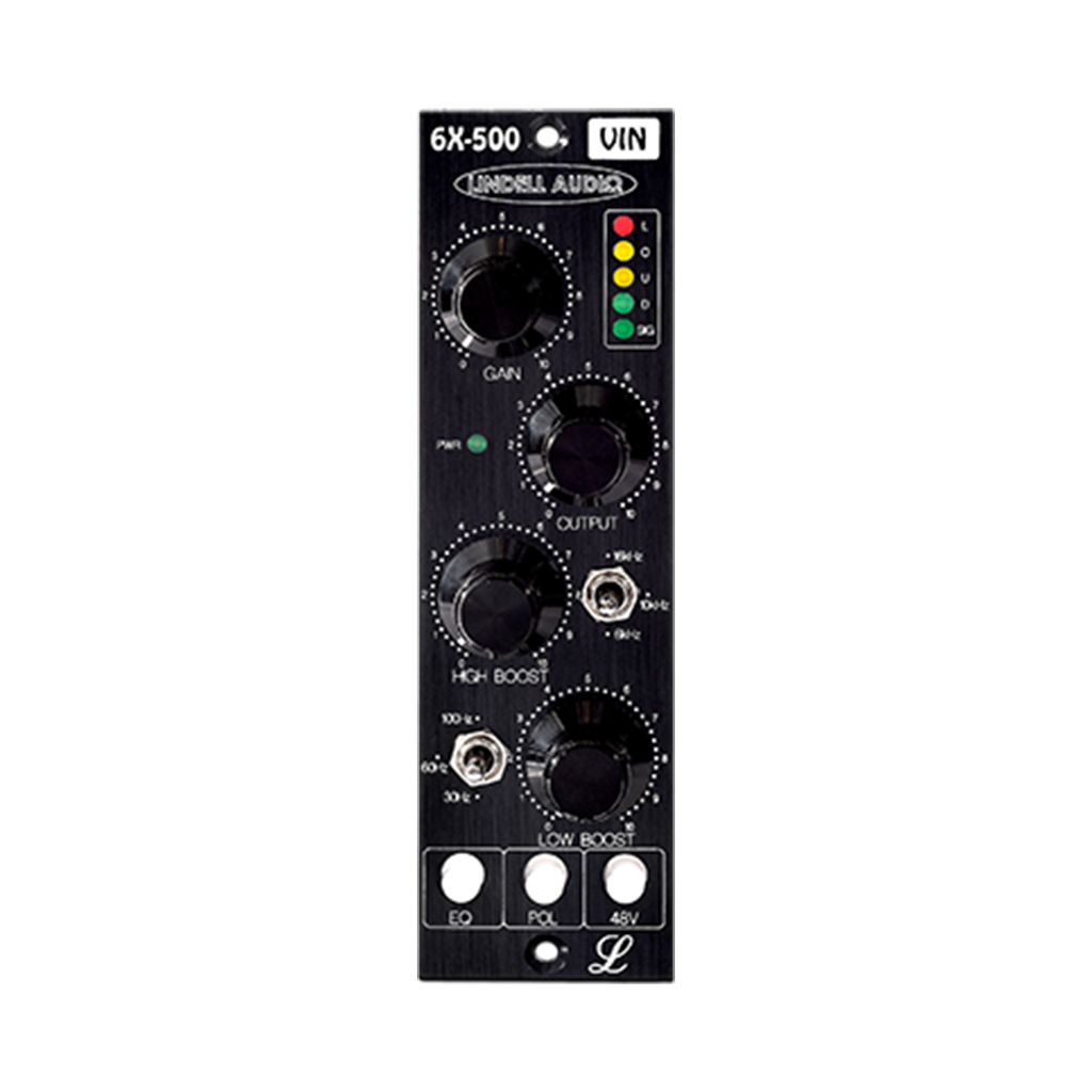 Lindell Audio 6X-500VIN Preamp