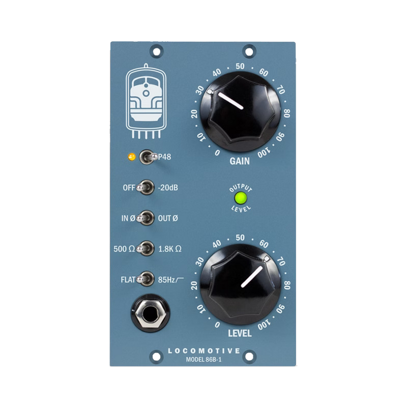 Locomotive Audio 86B-1 500 Series Tube Mic Preamp