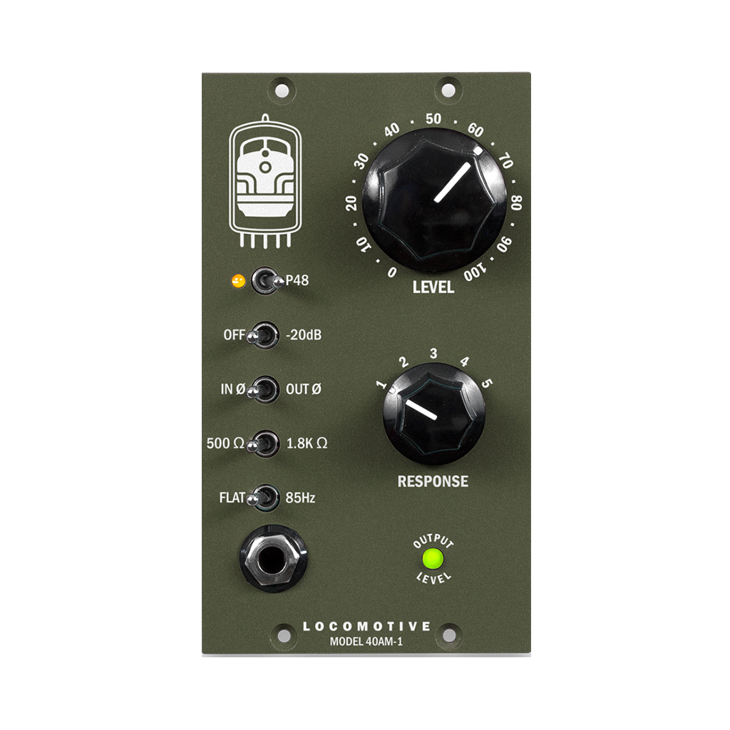 Locomotive Audio Model 40AM-1 500 Series Tube Preamp