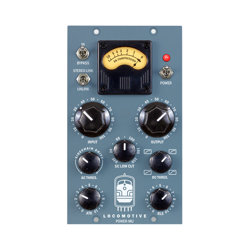 Locomotive Audio Power-Mu 500 Series Stereo Compressor