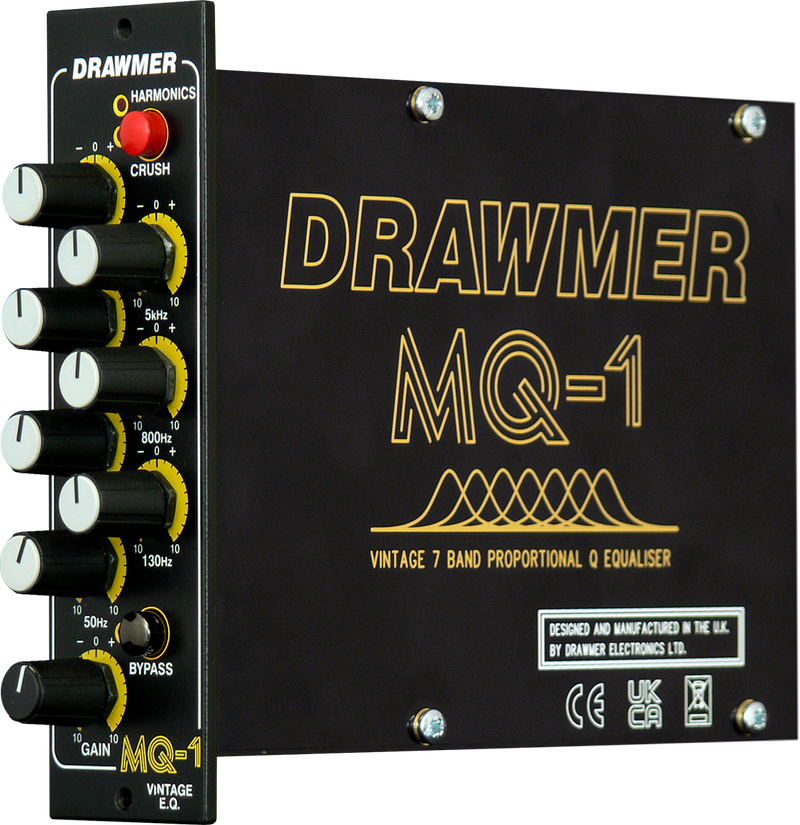 Drawmer MQ-1 500 Series Mono 7-band Equaliser