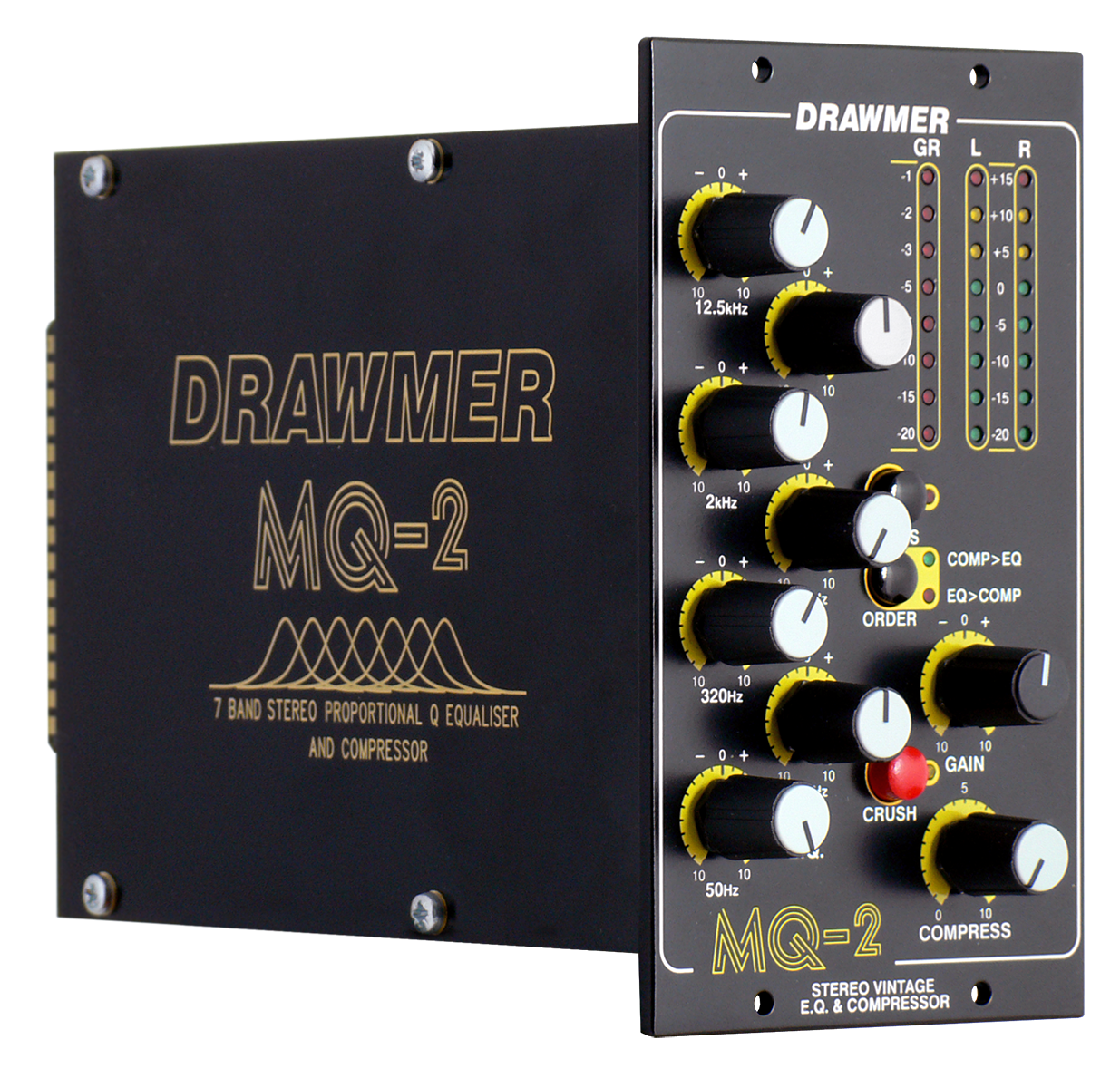 Drawmer MQ-2 500 Series Stereo Equaliser & Compressor