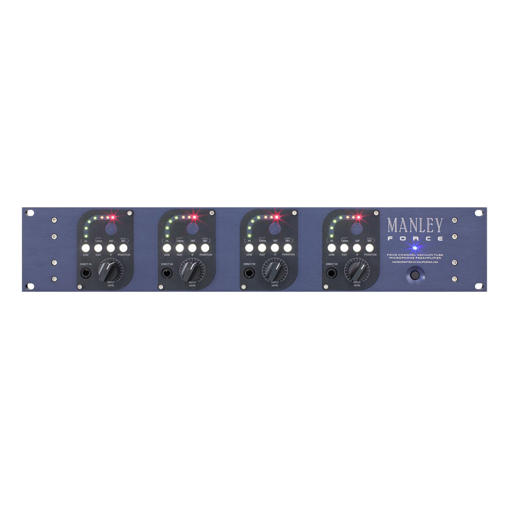 Manley Labs Force® 4-Channel Microphone Preamplifier