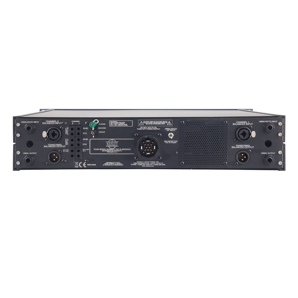 Manley Labs Mastering Slam!® Stereo Limiter & Micpreamp