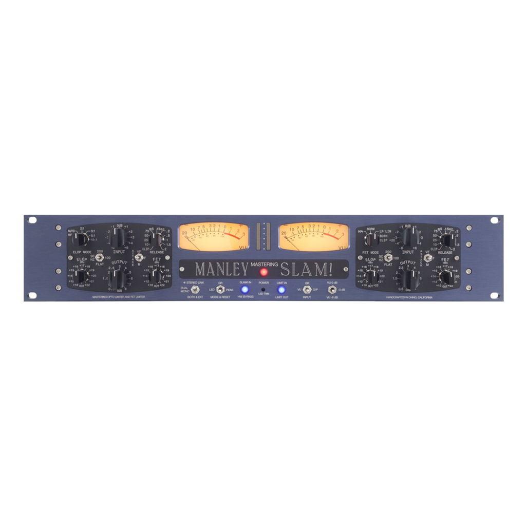 Manley Labs Mastering Slam!® Stereo Limiter & Micpreamp