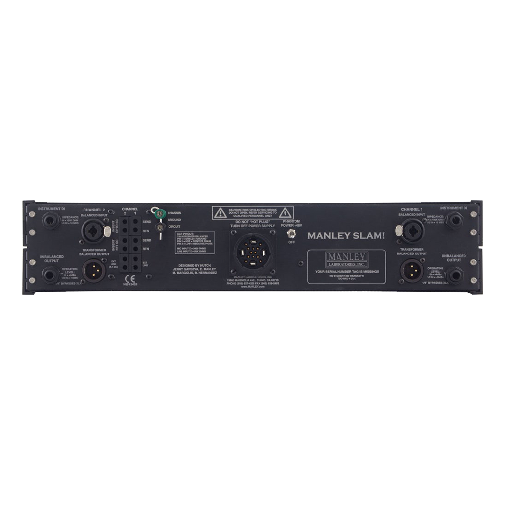 Manley Labs Slam!® Stereo Limiter & Micpreamp