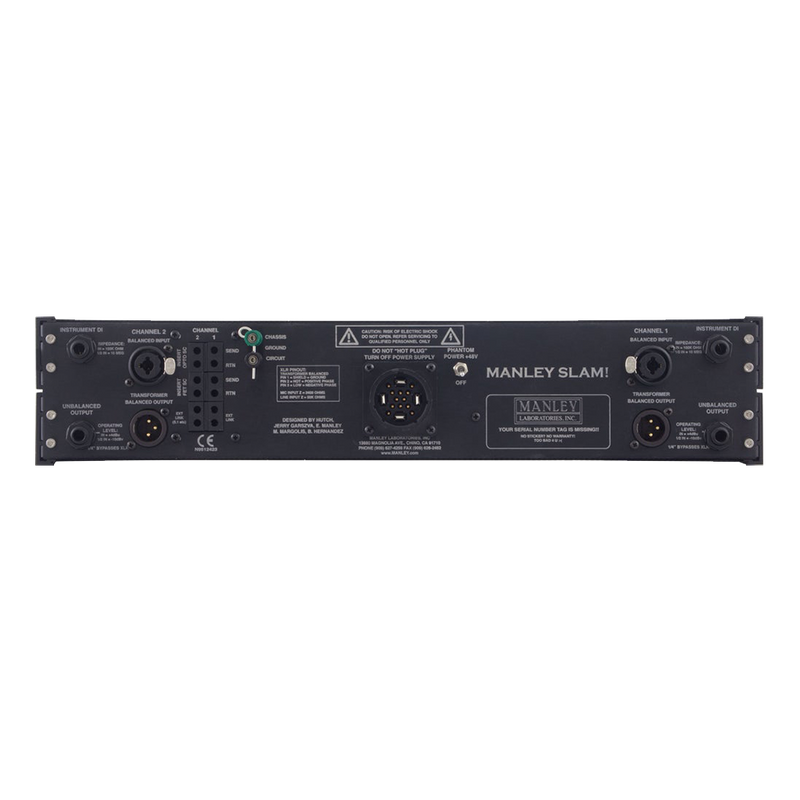 Manley Labs Slam!® Stereo Limiter & Micpreamp