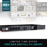 Antelope Audio ORION STUDIO Synergy Core THUNDERBOLT™ 3 & USB Interface with 12 Preamps & Synergy Core FX
