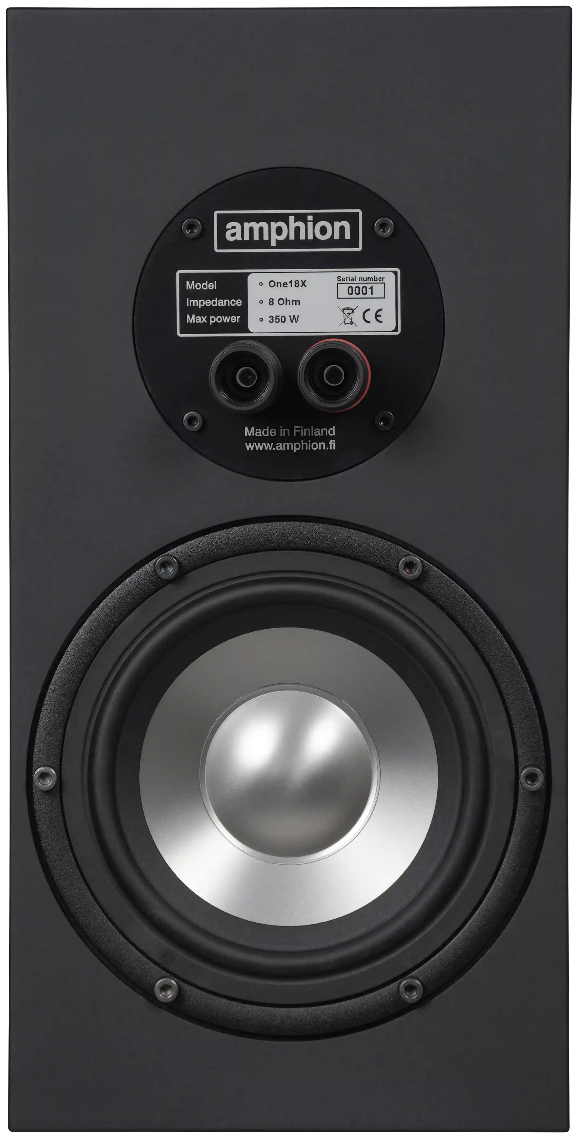 Amphion One18X Passive Two Way Studio Monitor - Single