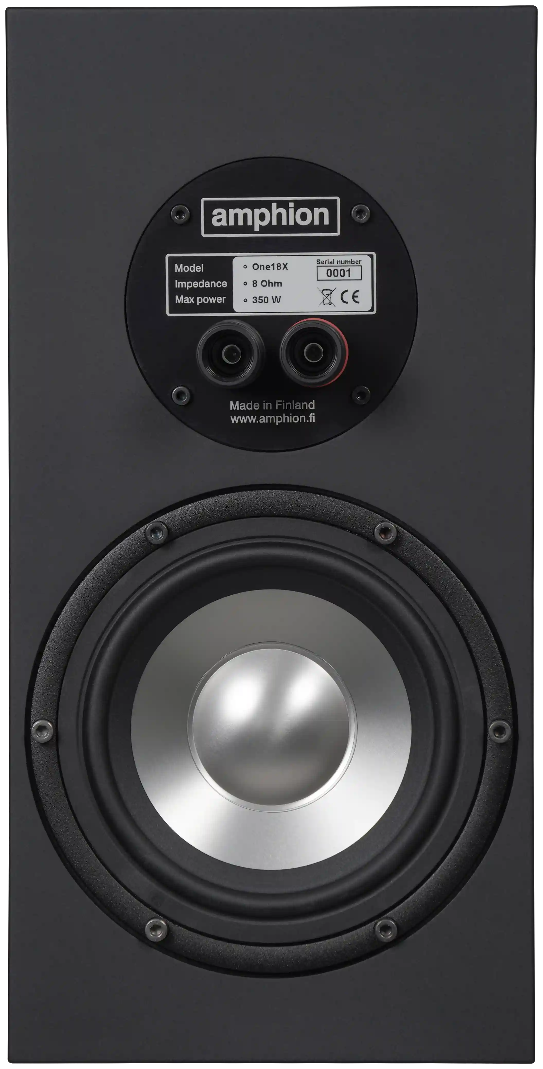 Amphion One18X Passive Two Way Studio Monitor - Single