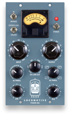 Locomotive Audio Power-Mu  500 Series Stereo Compressor