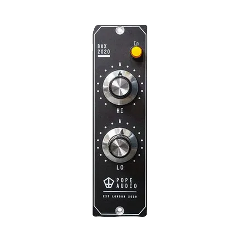 Pope Audio BAX 2020 Analogue Baxandall Shelf EQ