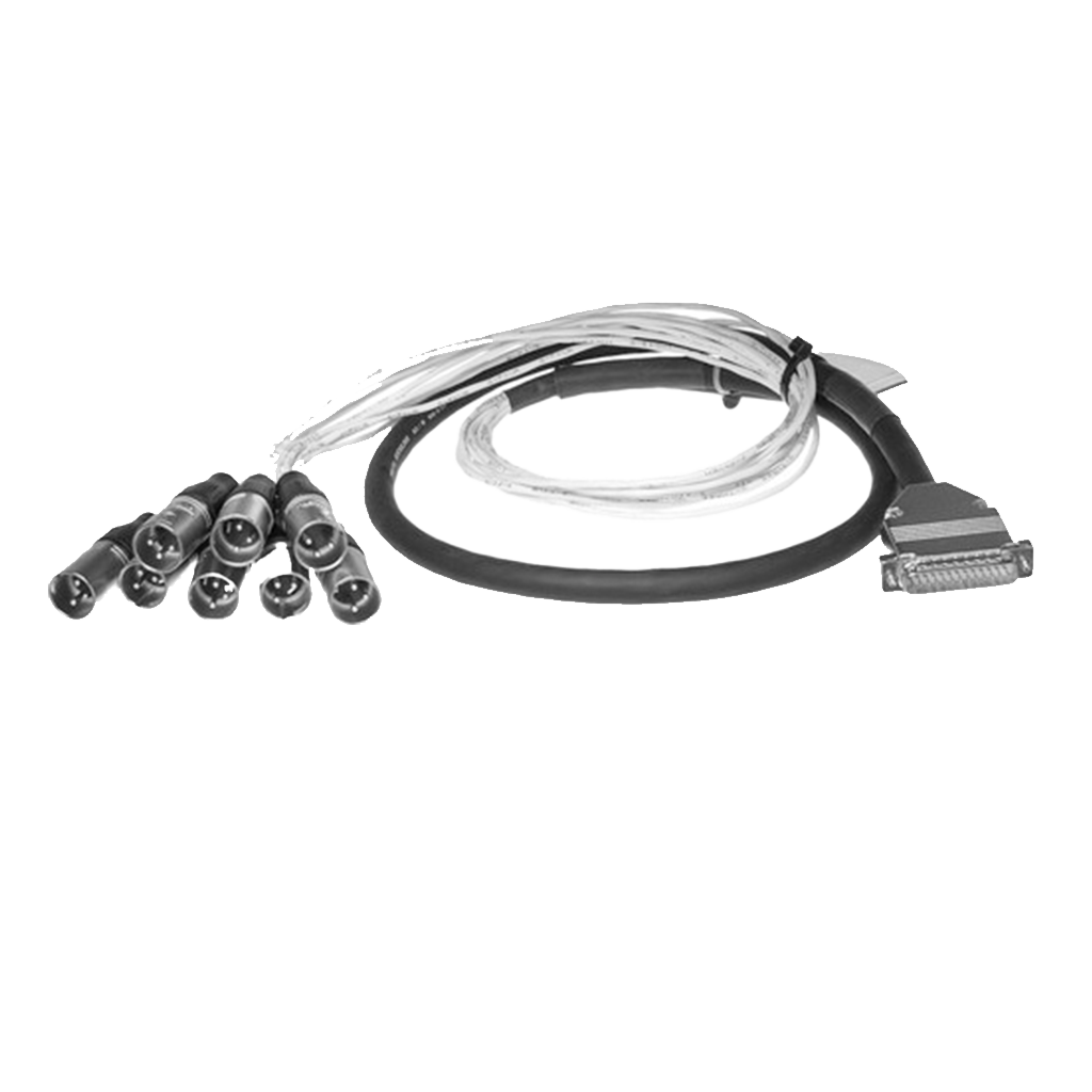 ProCo Sound DA88XM-5 DB-25 to Male XLR Loom 5 ft (1.5 Metres)