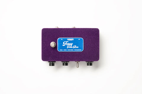 WA-FTB Foxy Tone Box Octave Fuzz Guitar Pedal Limited Edition Purple