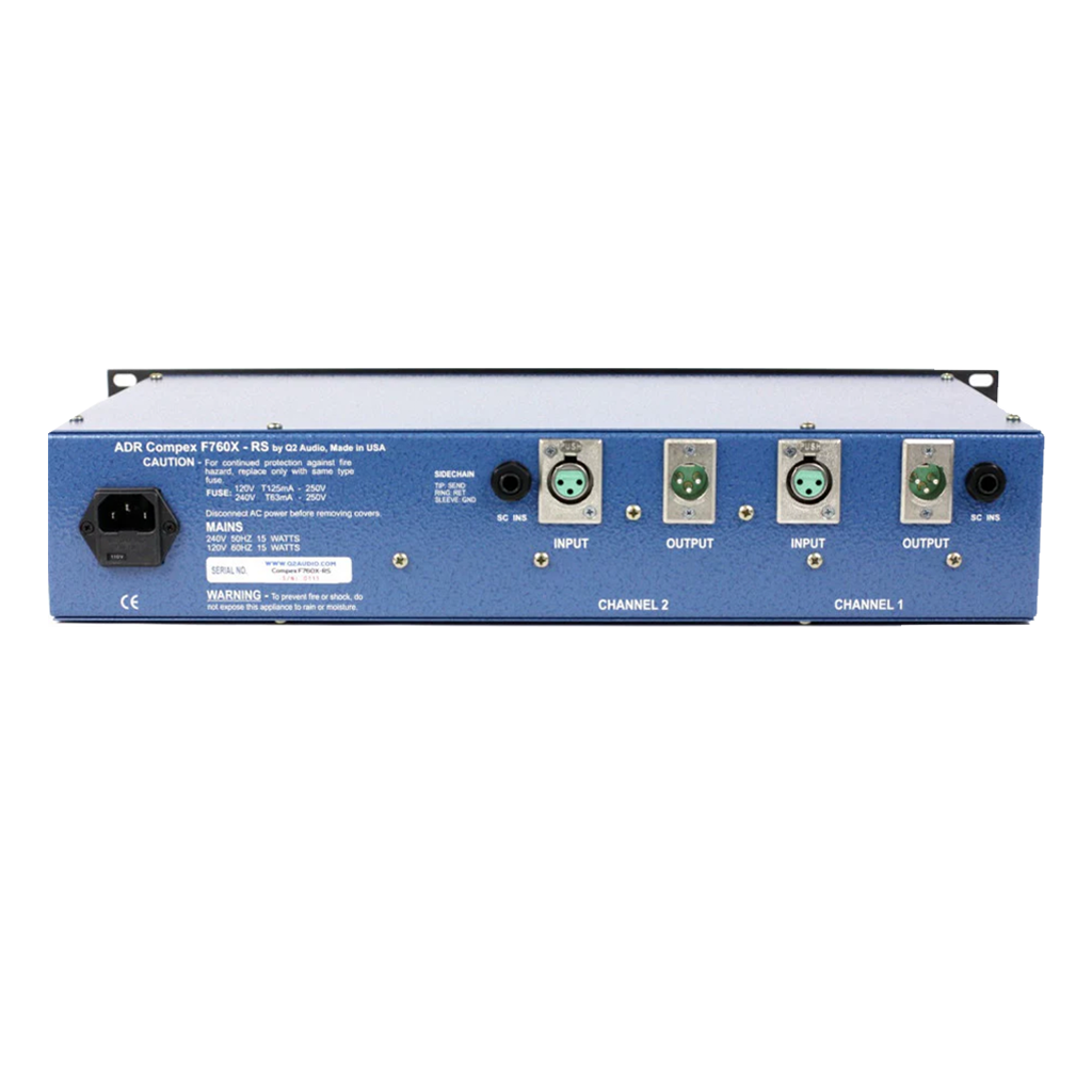 Q2 Audio Compex F760X-RS Compressor