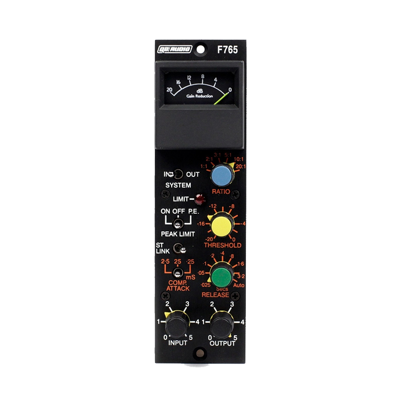 Q2 Audio F765 500 Series “Compex” Compressor/Limiter
