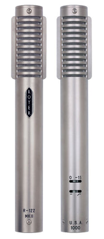 Royer Labs R-122 Mk II-MP Active Ribbon Microphone Matched Pair