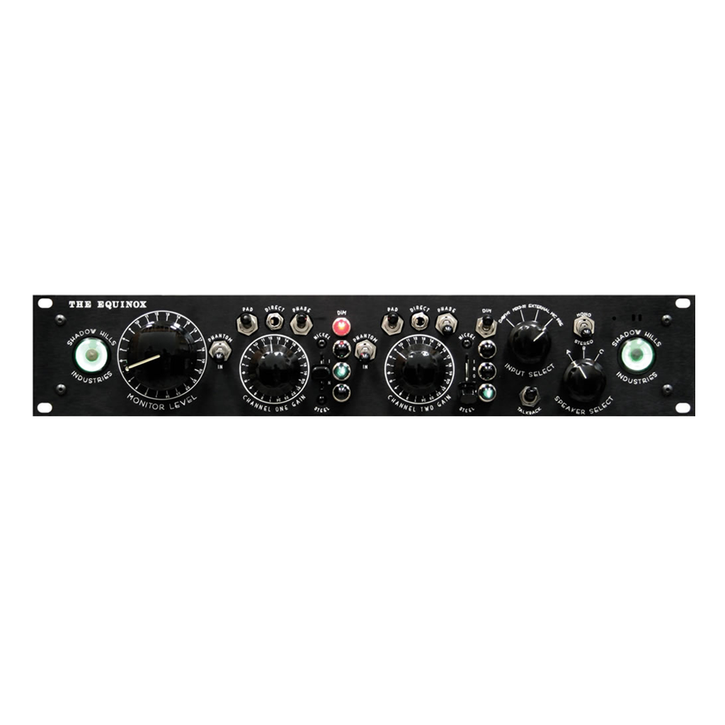 Shadow Hills Equinox Mic Pre, Summing Mixer & Monitor Section All In One