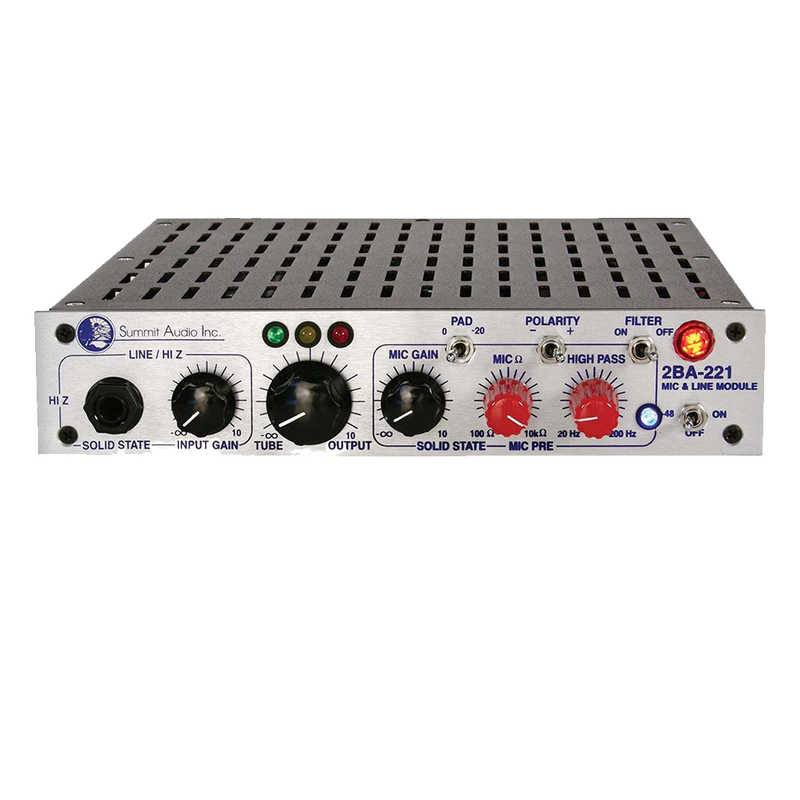 Summit Audio 2BA-221 Mic Line Preamp