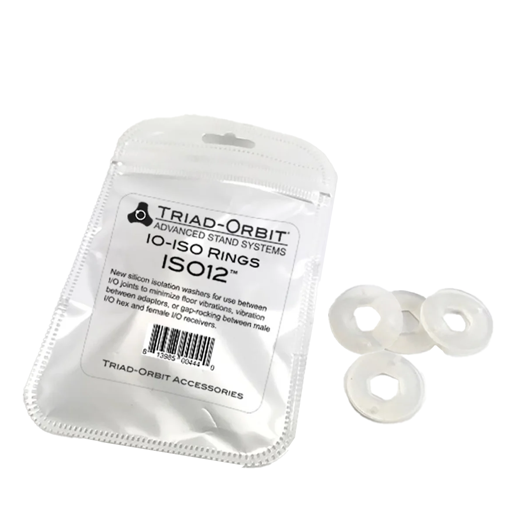 Triad-Orbit ISO12, Silicone Isolation Rings - 12-Pack