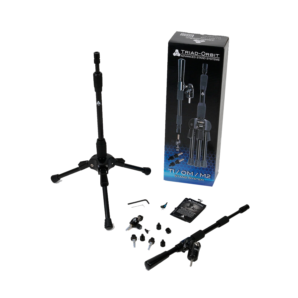 Triad-Orbit Short Tripod Stand System Including (1) T1, (1) OM & (1) M2