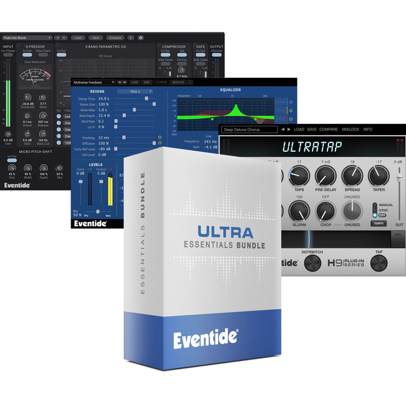 Eventide Ultra Essentials Bundle - Audio Tracking & Mixing Plug-Ins - Electronic Delivery