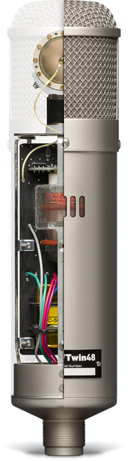 United Studio Technologies Twin 48 Twin Mode Tube-Driven Large Diaphragm Condenser Microphone