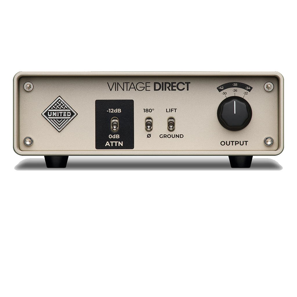 United Studio Technologies Vintage Direct - Vintage-Style Large-Transformer Direct Box