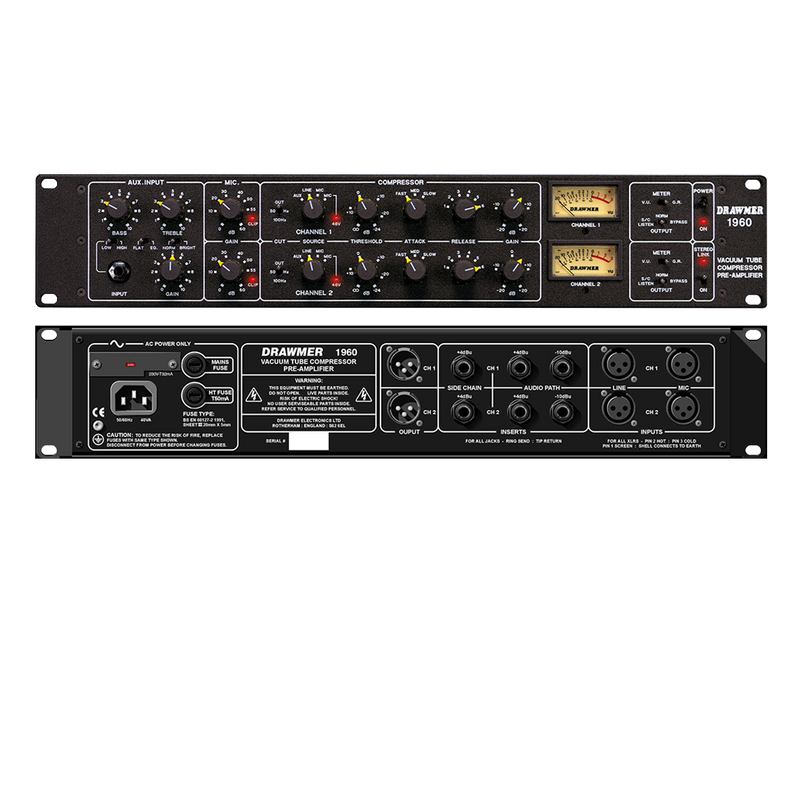 Drawmer 1960 - Mic Pre / Vacuum Tube Compressor
