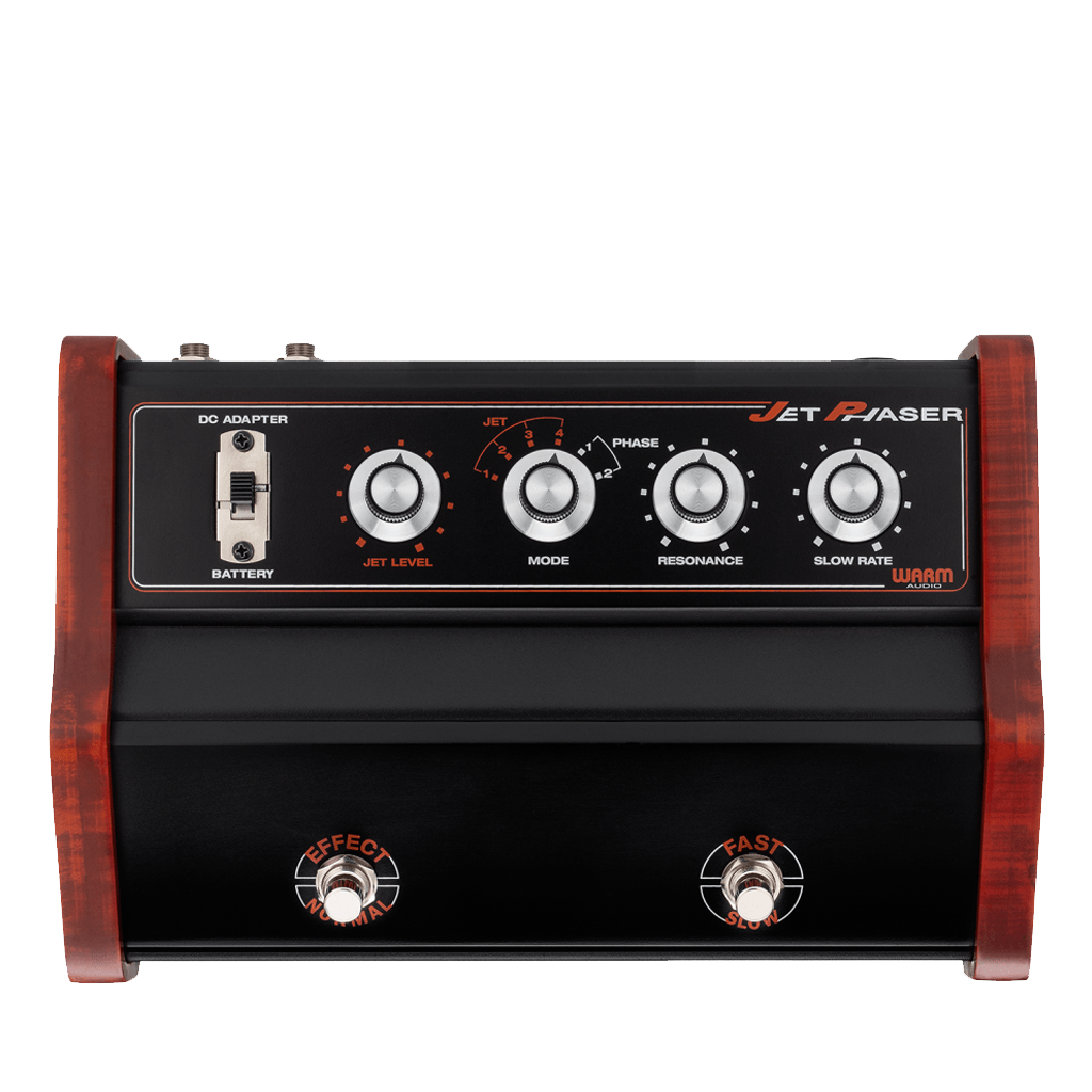 Warm Audio Jet Phaser 6-Mode Phaser Guitar Pedal with Built-In Jet Fuzz Circuit