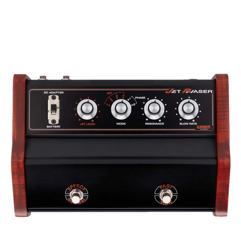 Warm Audio Jet Phaser 6-Mode Phaser Guitar Pedal with Built-In Jet Fuzz Circuit